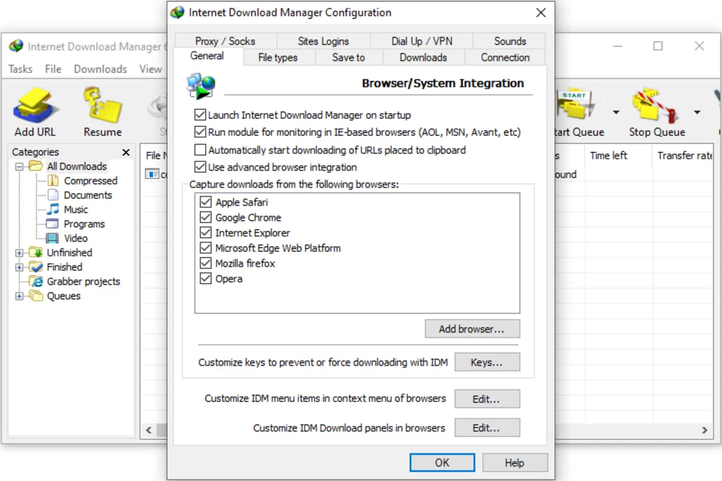 Internet Download Manager — 스크린샷 6
